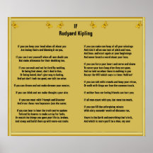Si por Rudyard Kipling Impresiones