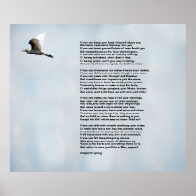 Si por Rudyard Kipling Posters