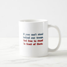 Si usted no puede colocarse detrás de nuestras tro tazas
