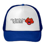 Si usted piensa Im lindo usted debe verme los Gran Gorras
