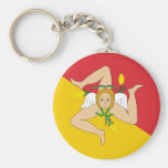 Sicilia, Italia Llavero Personalizado