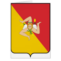 Sicilia, Italia Tarjeton