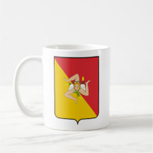 Sicilia, Italia Tazas De Café