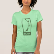 Sicilia Tamburello Camiseta