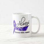 Siempre artritis reumatoide de la esperanza taza