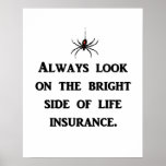 siempre-mirada-en--brillante-lado-de-vida-seguro poster