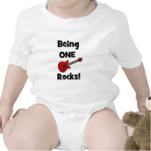 ¡Siendo (1) rocas una! Camiseta