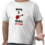 ¡Siendo 2 rocas!  con la guitarra Camisetas