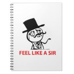 Sienta como un sir - cuaderno