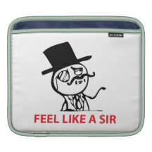 Sienta como un sir - manga iPad1/iPad2 Fundas Para iPads