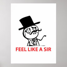 Sienta como un sir - poster