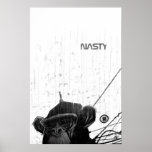 SIENTE el "mono " Posters