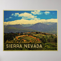 Sierra Nevada España Poster