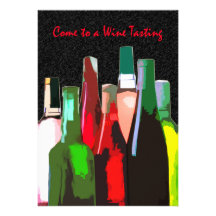 Siete botellas de vino en la degustación de vinos  comunicado