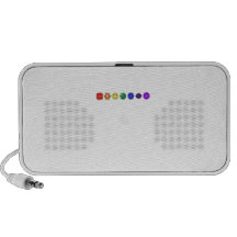Siete Chakras horizontal Altavoz De Viaje