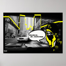 ¡Siga ese taxi! Impresiones