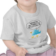Siga la camiseta del bebé de Me@