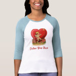 Siga su corazón camisetas