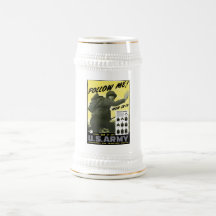¡Sígame! Únase a al ejército Taza De Café