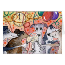 Sighthounds es los juerguistas originales… tarjeta