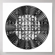 Sigil del gran rey Of The Earth - ICZHIHAL Poster