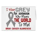 Significa el mundo a mí cáncer de cerebro 2 felicitaciones