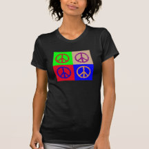 Signo de la paz camisetas