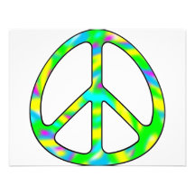 signo de la paz colorido comunicado personal  