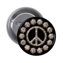 SIGNO DE LA PAZ DE LA CEBRA PIN