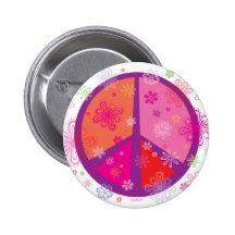 Signo de la paz de la tarjeta del día de San Valen Pin