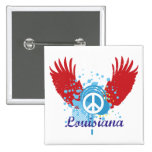 Signo de la paz de Lousiana Pin