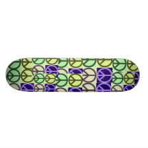 Signo de la paz del arte pop tablas de patinar