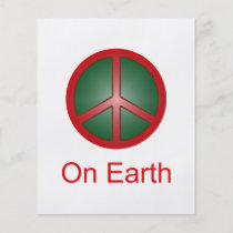 Signo de la paz del navidad folletos