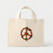 Signo de la paz del Veggie Bolsa