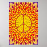 SIGNO DE LA PAZ RETRO POSTERS