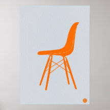 Silla de Eames Poster