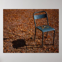 Silla de jardín posters