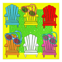 Sillas de Adirondack - SRF Invitaciones Personales