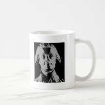 Silueta de Thomas Jefferson Tazas