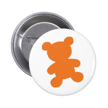 Silueta del juguete del oso pin