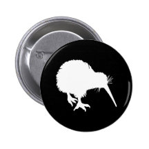 Silueta del kiwi pin