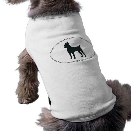Silueta del Pinscher miniatura Ropa Macota