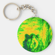 Simba verde Hakunamatata Simba Marara del león del Llavero Personalizado