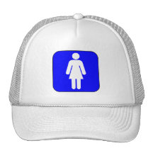 Símbolo de la mujer gorro