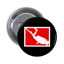 Símbolo de la zambullida pins