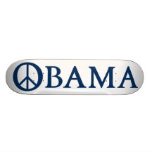 Símbolo de paz de Obama Patineta Personalizada