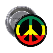 Símbolo de paz de Rasta Pin