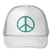 símbolo de paz gorras de camionero
