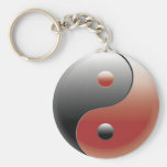 Símbolo de Yin Yang - muestra de Yin Yang Llavero