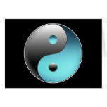 Símbolo de Yin Yang - muestra de Yin Yang Tarjetón